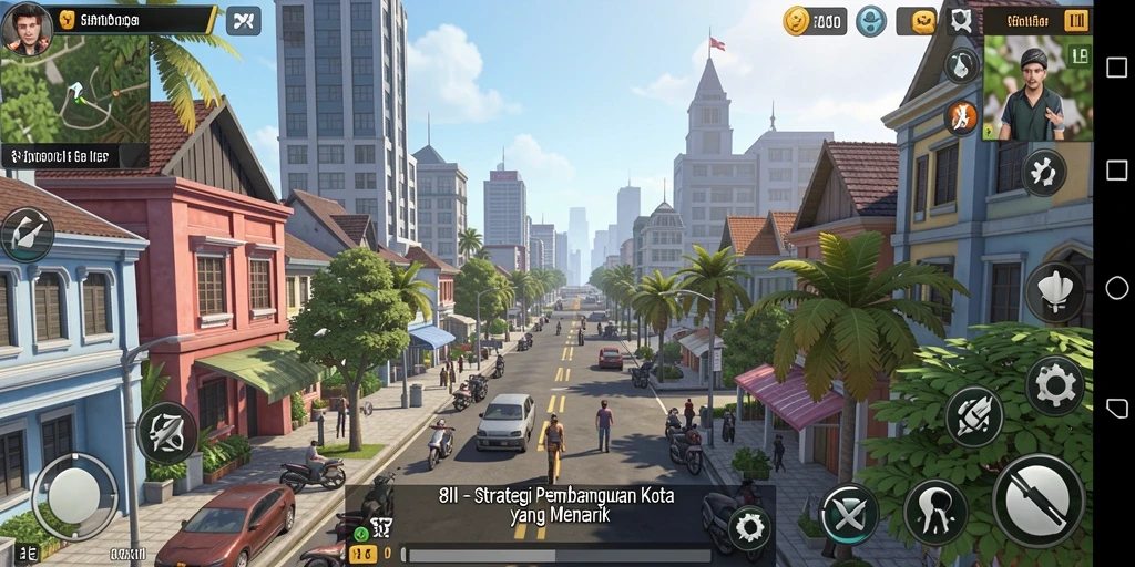 Tampilan gameplay 8II yang menarik dan imersif.