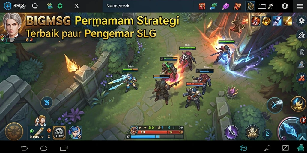 Gameplay menarik dari BIGMSG dengan elemen strategi.
