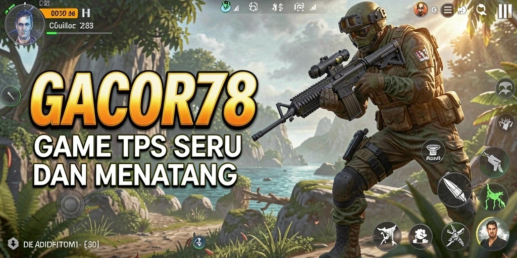 Tangkapan layar menampilkan aksi intens di GACOR78.