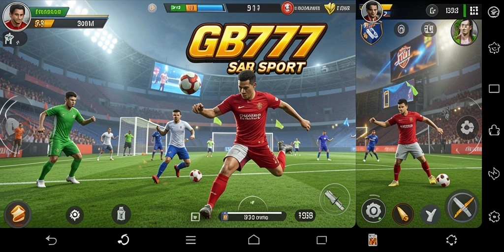 Gameplay menarik GB777 dengan aksi olahraga cepat dan kondisi nyata.