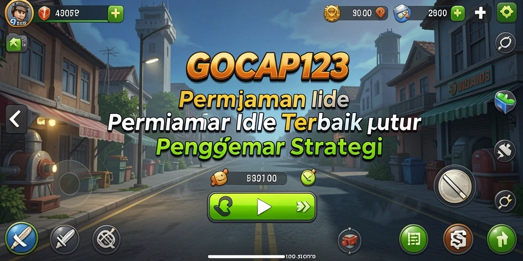 Tampilan gameplay seru di GOCAP123 dengan karakter yang beragam.