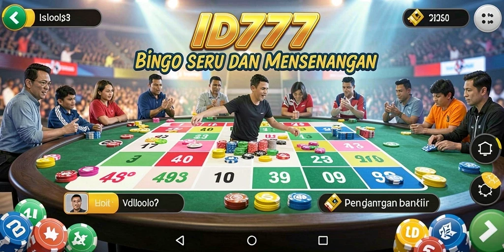 Tampilan gameplay Bingo yang menarik di ID777.