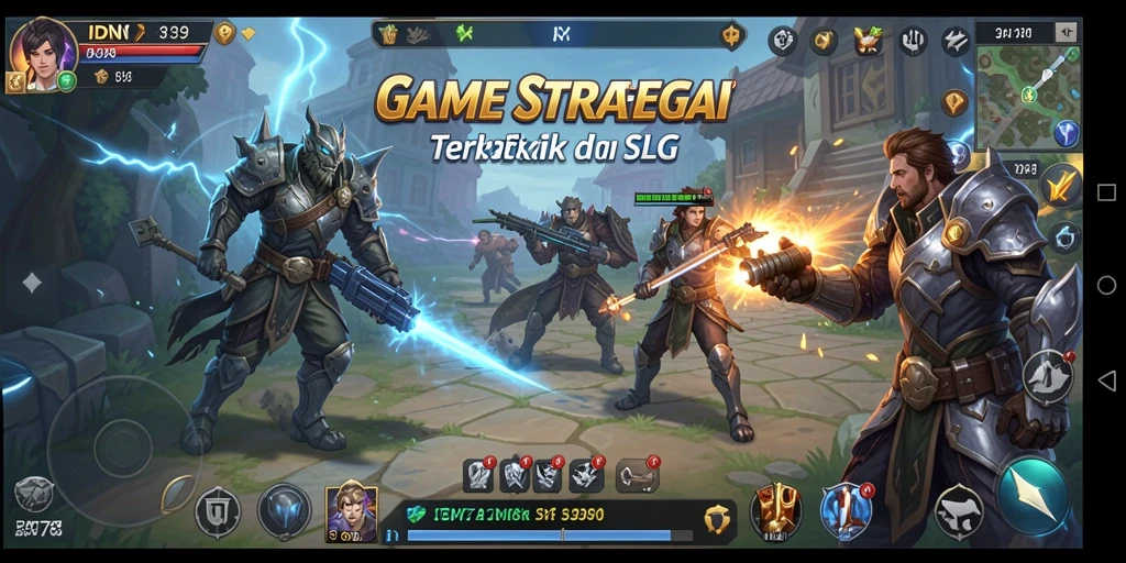 Gameplay SLG yang seru dan strategis dalam IDN789.