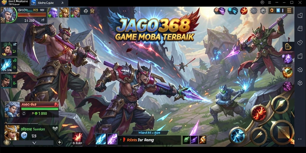Gameplay JAGO368 penuh aksi dan strategi seru.