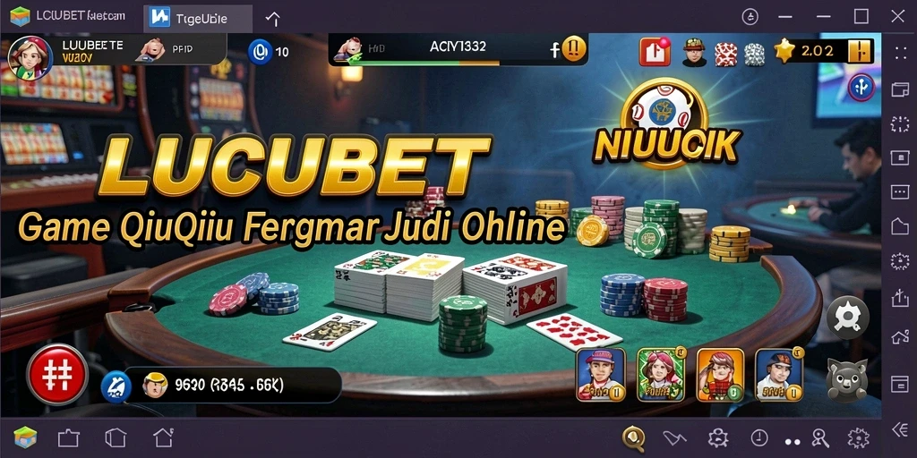 Tampilan gameplay QiuQiu di LUCUBET yang menarik.
