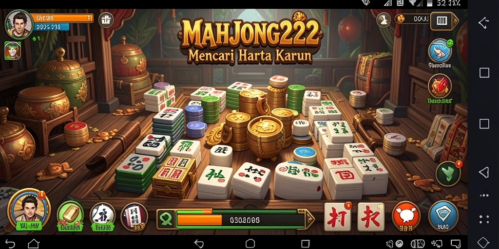 Tampilan gameplay MAHJONG222 yang mengasyikkan dan penuh teka-teki.