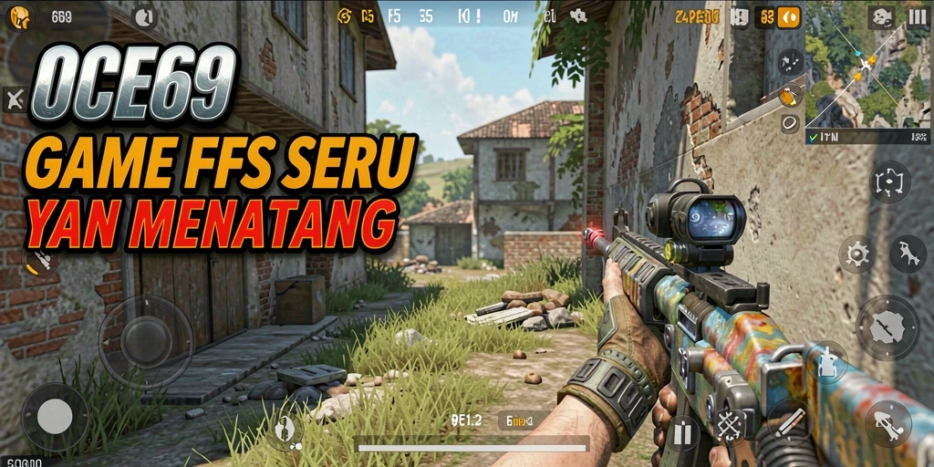 Tampilan gameplay seru dan intens di OCE69.