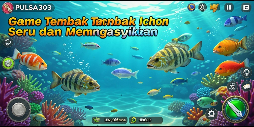 Gameplay seru PULSA303 dengan aksi menembak ikan yang mendebarkan.