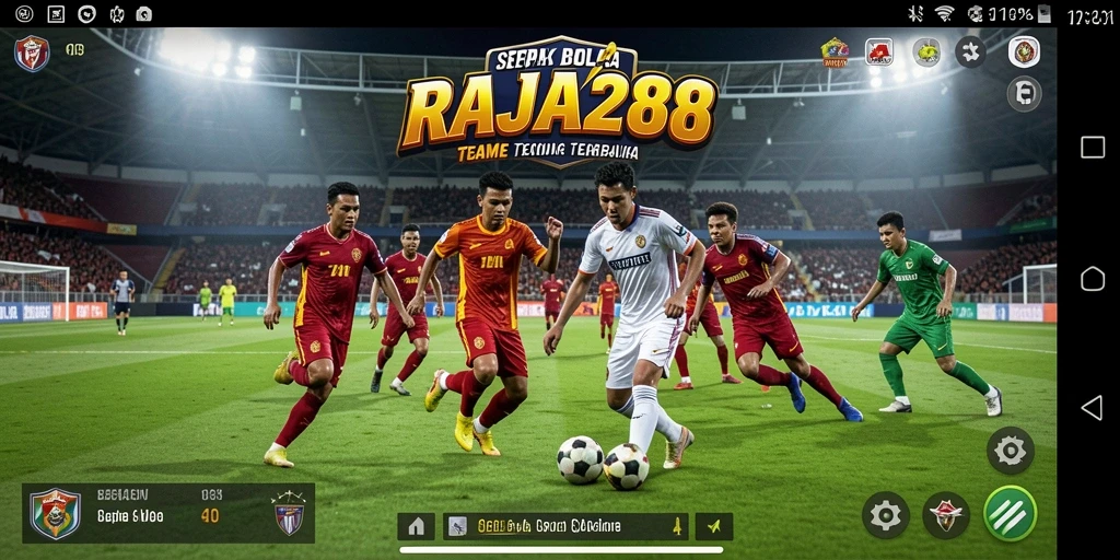 Tampilan menarik dari gameplay RAJA288 yang mendebarkan.