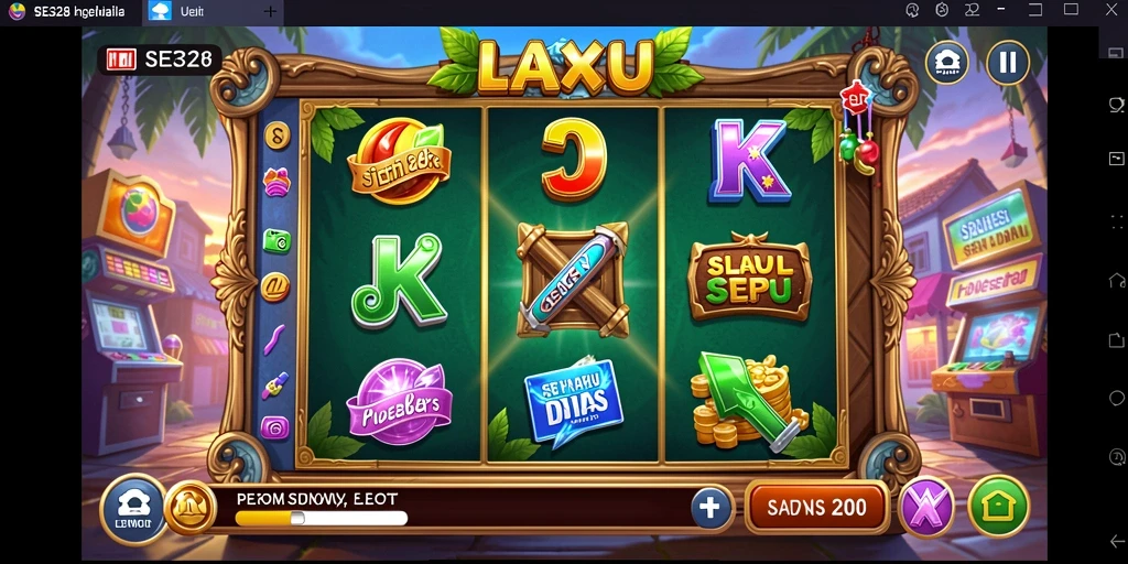 Screenshot gameplay SE328 dengan tampilan slot yang menarik.