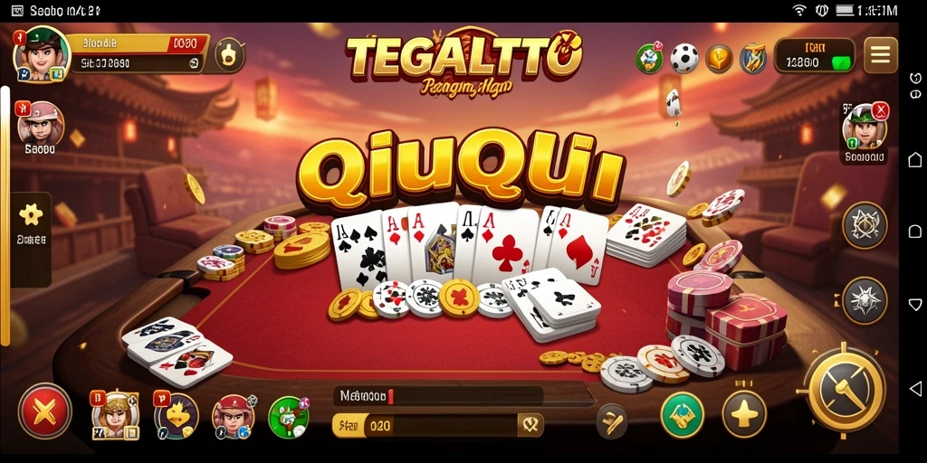 Tampilan gameplay QiuQiu yang menarik di TEGALTOTO.